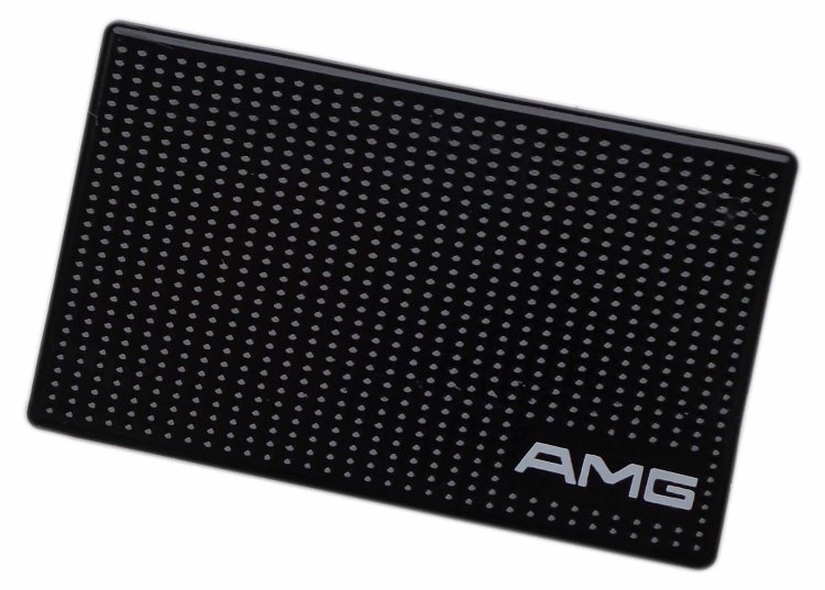 Коврик на панель AMG 15х9 см