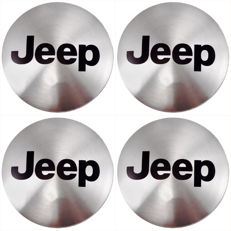 Наклейки на диски Jeep steel сфера 54 мм  