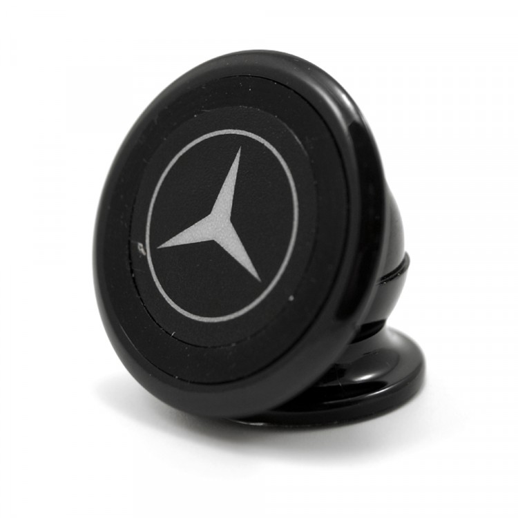 Магнитный держатель для телефона Mercedes черный