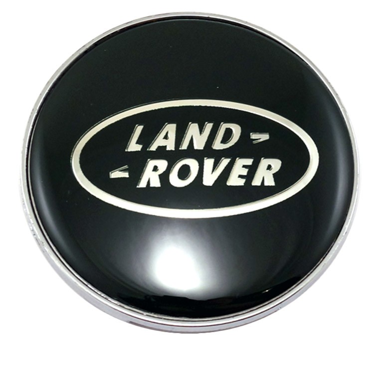 Колпачок на диски Land Rover 68/57/12 черный хромированный 