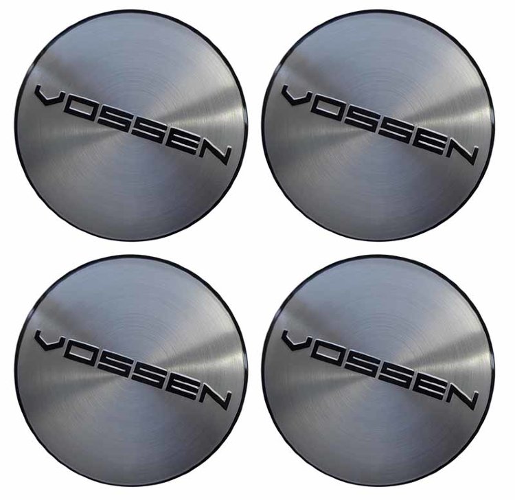 Наклейки на диски Vossen silver сфера 56 мм