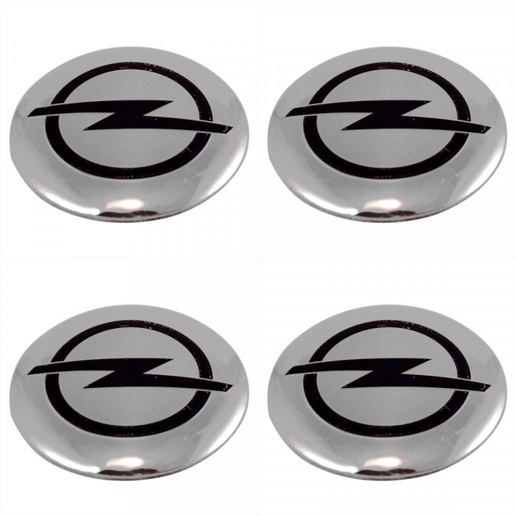 Наклейки на диски Opel steel сфера 56 мм 