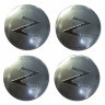 Наклейки на диски Z silver сфера 56 мм