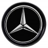 Колпачок центральный Mercedes 60/55.5/8 черный 