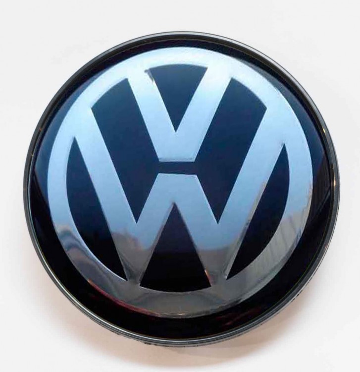 Колпачок литого диска Volkswagen 75/59/15 черный