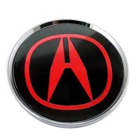 Изображение товара Колпачок ступицы Acura 63/58/8 черный/красный  