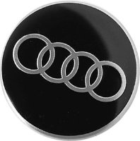 Изображение товара Колпачок на диски Audi, d54 60/54/10 черный