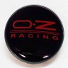 Колпачок на диски OZ Racing  62/57/5 черный с красным