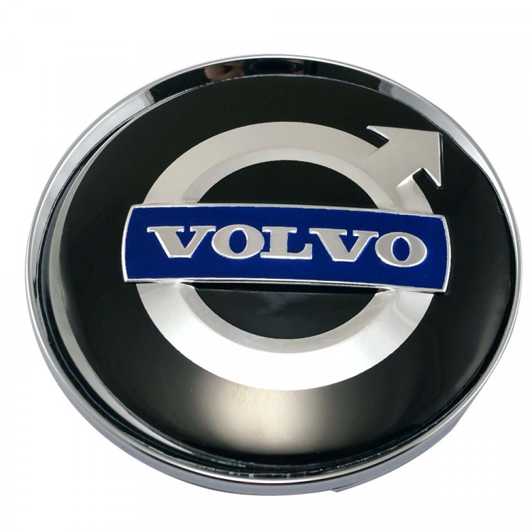 Колпачок на диск Volvo 59/50.5/9 черный 