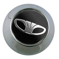 Изображение товара Колпачок на диски Daewoo 68/62/10 черный-хром конус