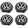Заглушка ступицы Volkswagen 66/62/10 black