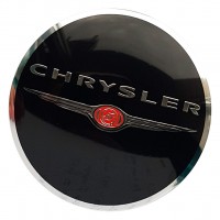 Изображение товара Колпачок на диски Chrysler 63/58/8 черный хром