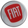 Колпачок на диски Fiat 60/55/7 хром красный