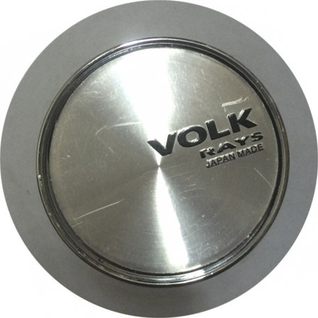 Колпачок на литые диски VOLK 65/60/8 конус хром 