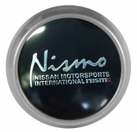 Изображение товара Колпачки на диски ВСМПО со стикером Nissan Nismo 74/70/9 черный 