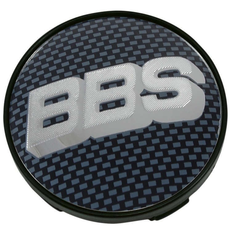 Колпачки на диски BBS 60/56/9 карбон/хром