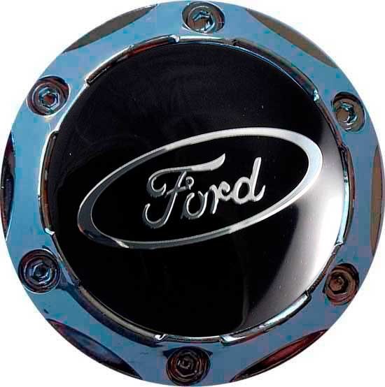 Колпачок на диски Ford 64/56/9 хром конус