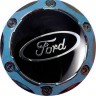 Колпачок на диски Ford 64/56/9 хром конус