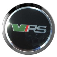 Изображение товара Заглушки для диска со стикером Skoda VRS (64/60/6) хром