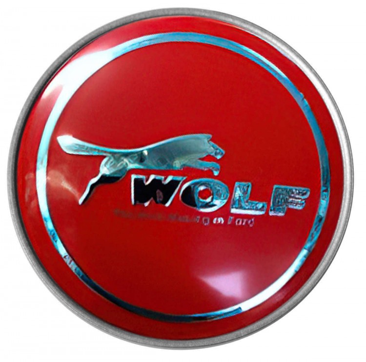 Колпачок на диски Ford Motorcraft WOLF60/55/7 красный
