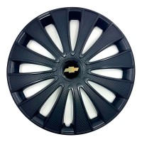 Изображение товара Колпак на колеса Шевроле GMK Carbon R15 1506013 черный  