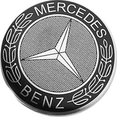 Колпачок на диски Mercedes AVVI 62/55/10 черный 