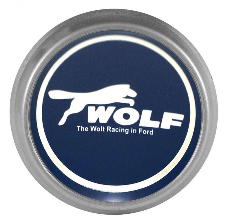 Заглушка на диски Ford Wolf Motorcraft 74/70/9 синий