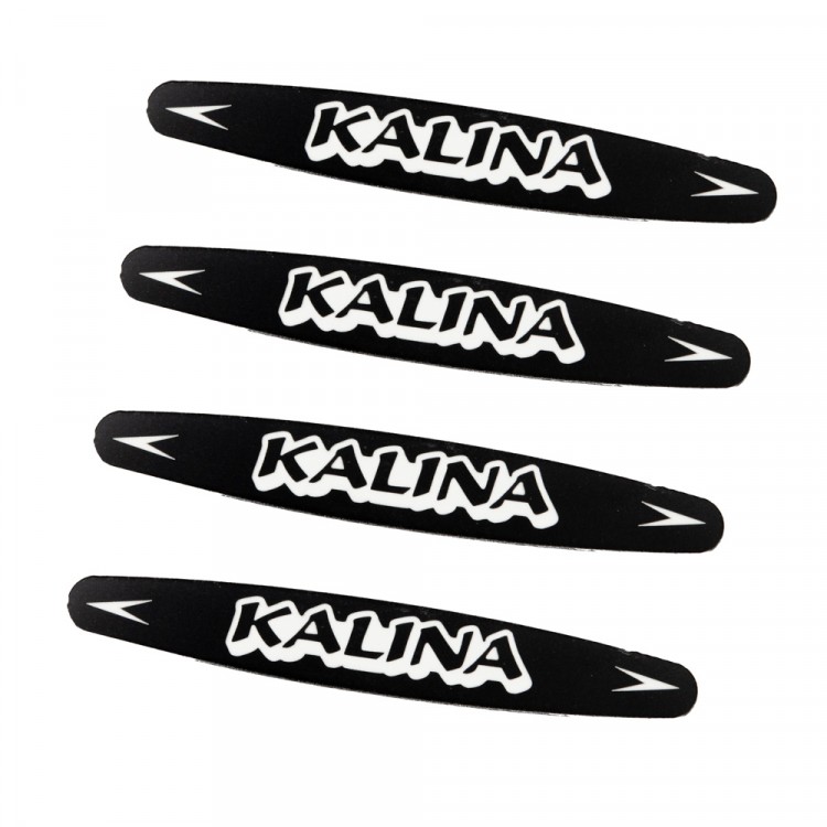 Наклейка на ручки Kalina черные 