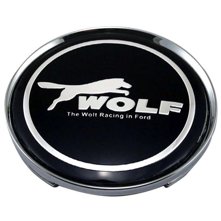 Колпачок на диск Ford Wolf 59/50.5/9 черный 