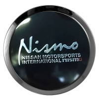 Изображение товара Заглушки для диска со стикером Nissan Nismo (64/60/6) черный