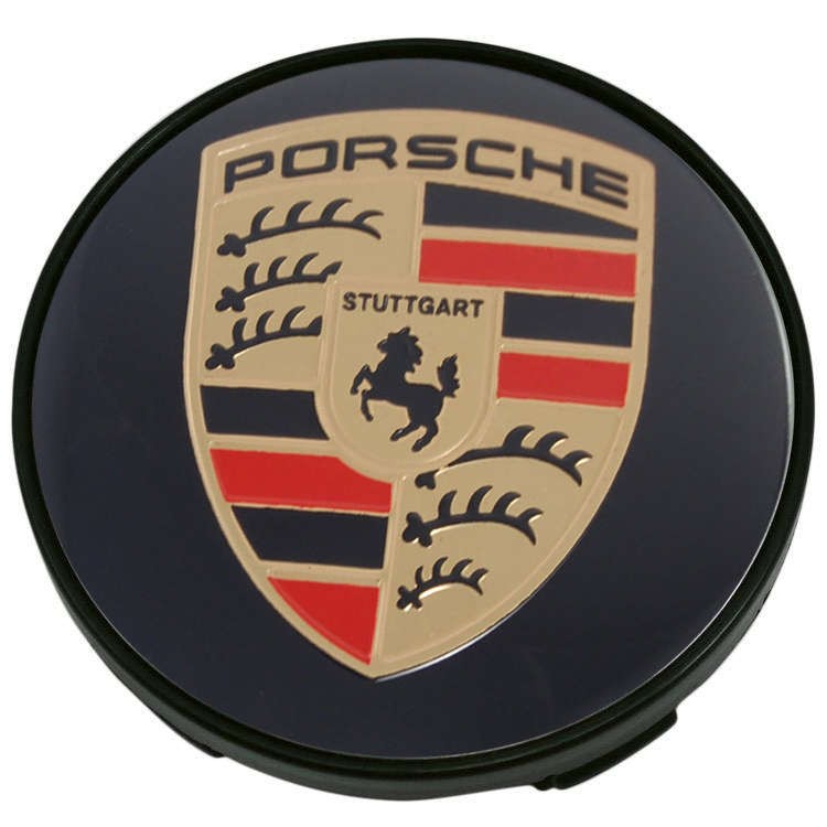Колпачки на диски Porsche 60/54/10 черный  