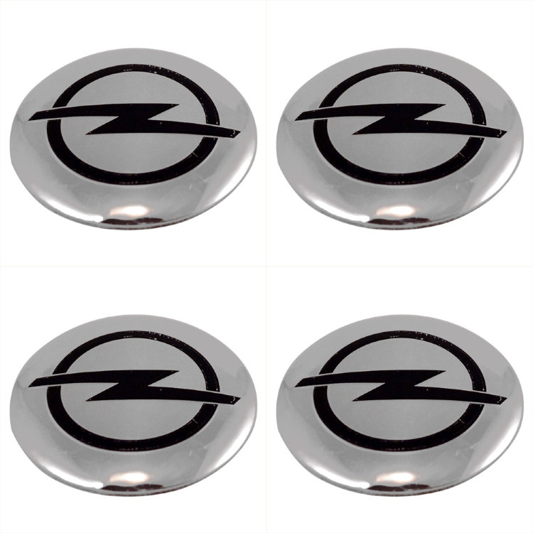 Наклейки на диски Opel steel сфера 54 мм