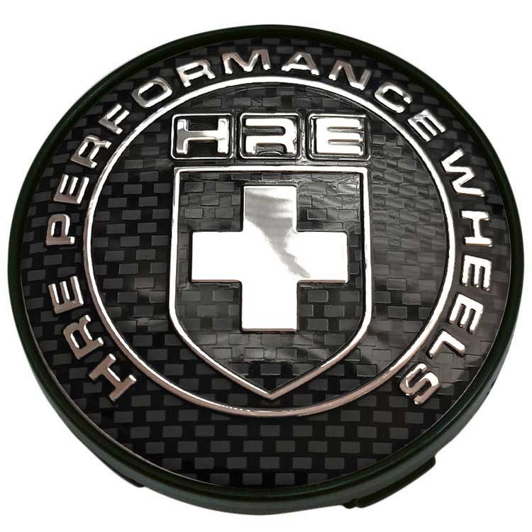 Колпачки на диски HRE 60/54/10 черные и хром