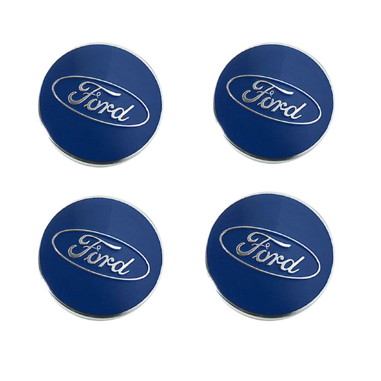 Наклейки на диски Ford blue сфера 44.5 мм