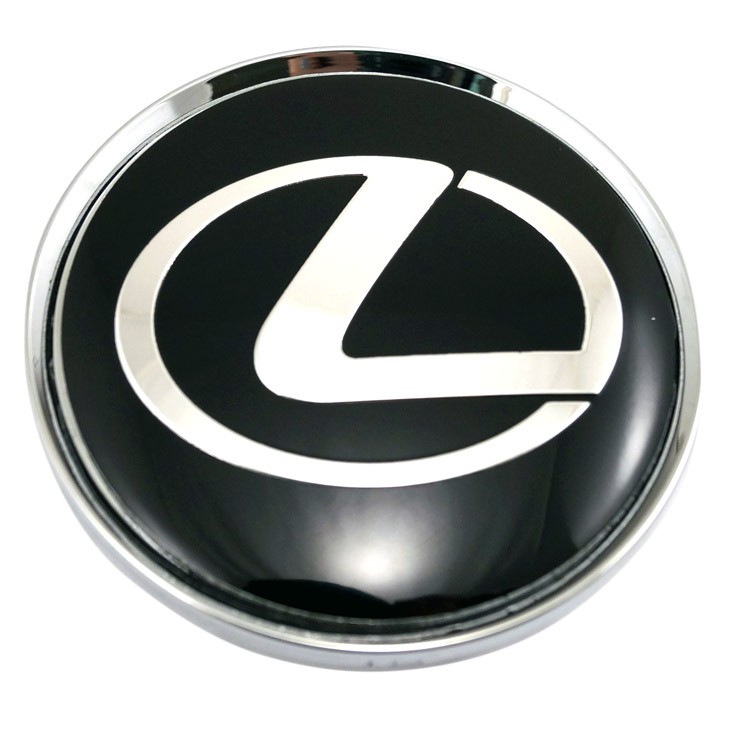 Колпачки на диски Lexus 65/60/12 черный 